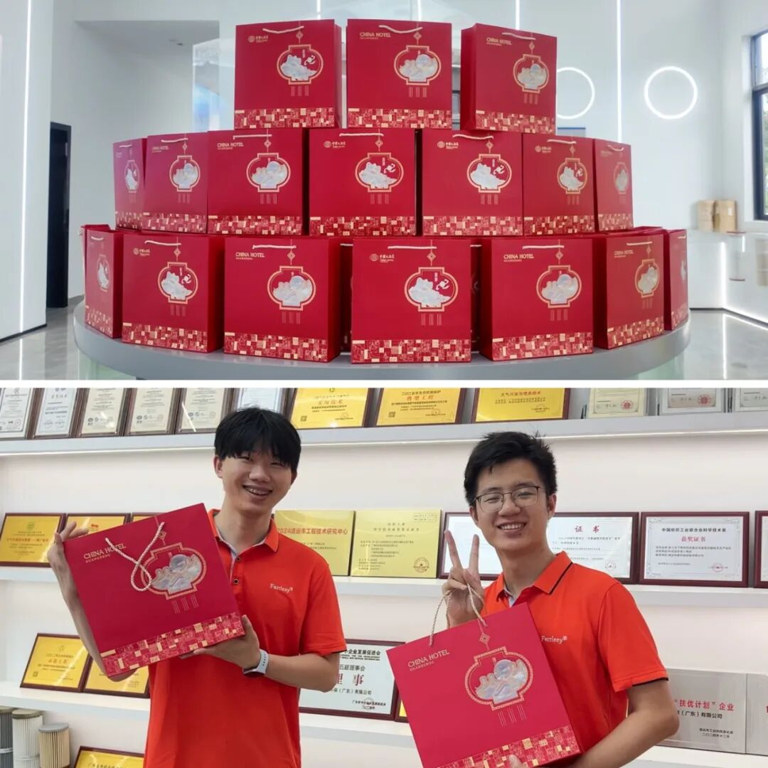 Mid-Autumn Festival mooncake gifts for the Farrleey Filtration team
